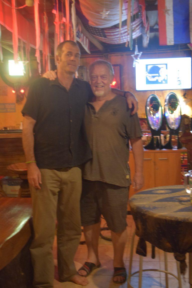 Mike and a pal